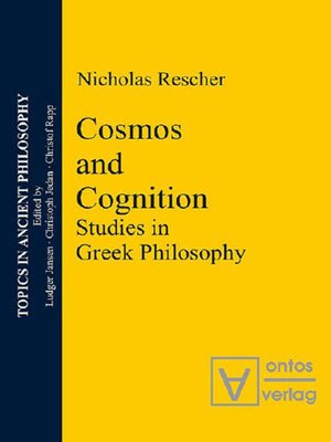 cover image of Cosmos and Logos